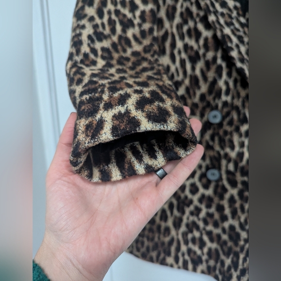 Zara Animal Print Coat - Picture 11 of 13